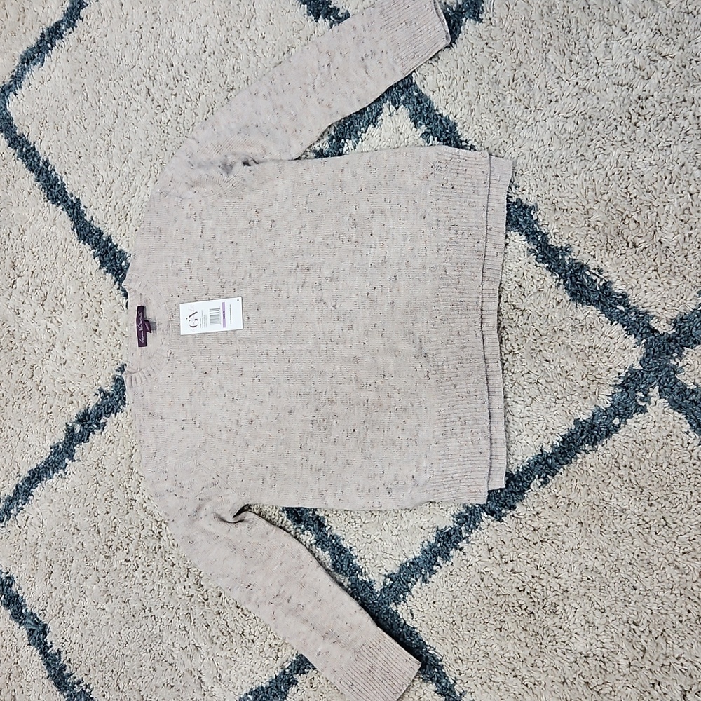 Gloria Vanderbilt Soft Cream Sweater